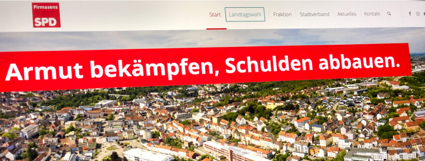 Neue Website der SPD Pirmasens